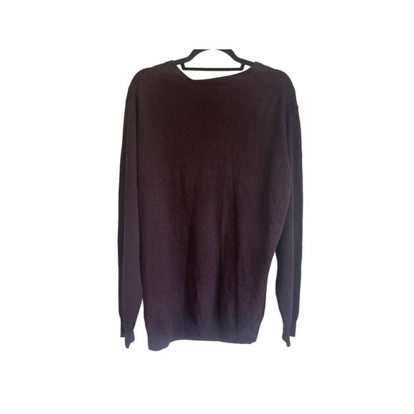 New Rodd & Gunn Queenstown Cashmere & Wool Sweater Claret Men's Size 2XL - Picture 7 of 10